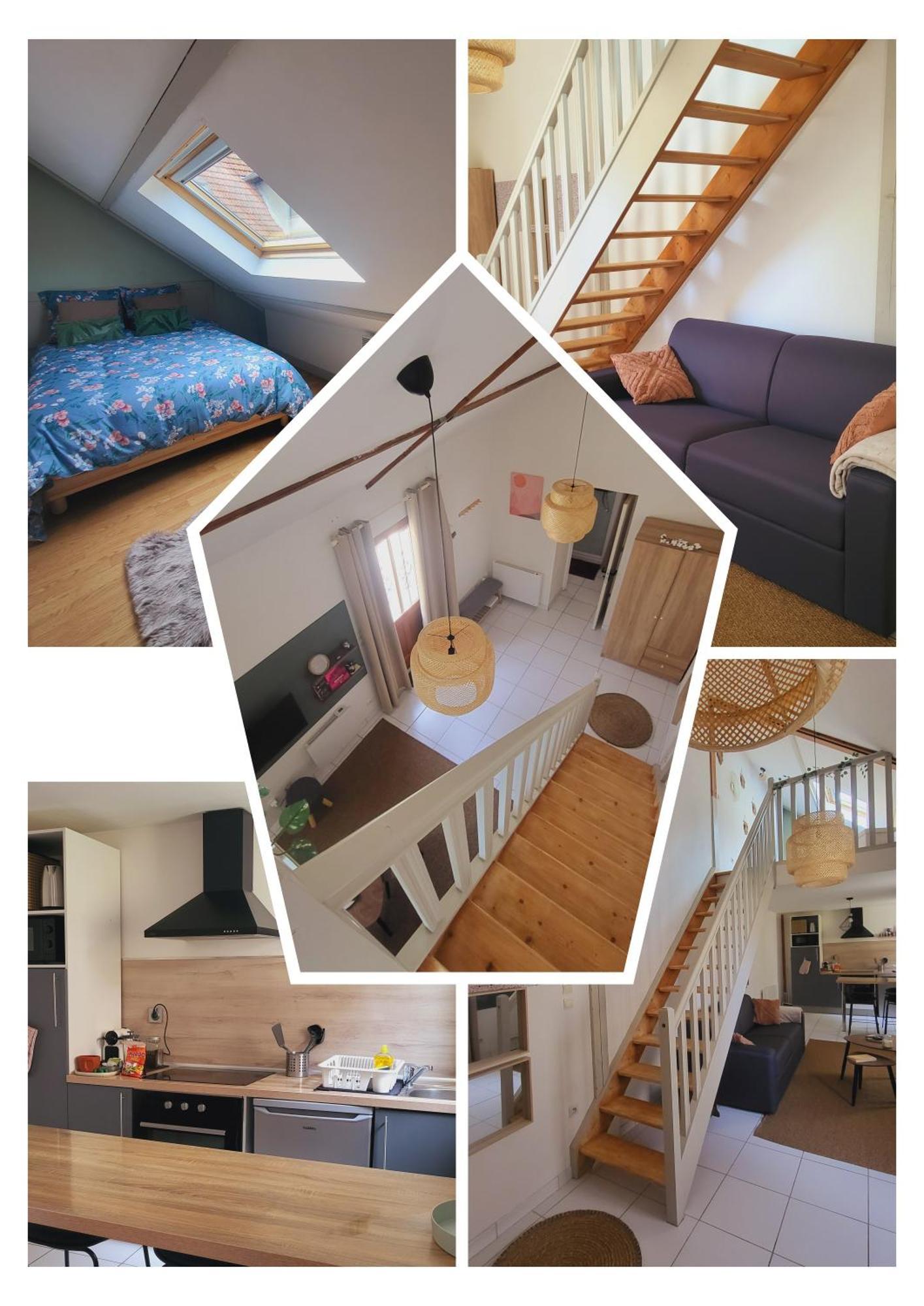 Duplex Cosy La Petite Arche Centre Pont De L'Archeアパートメント エクステリア 写真